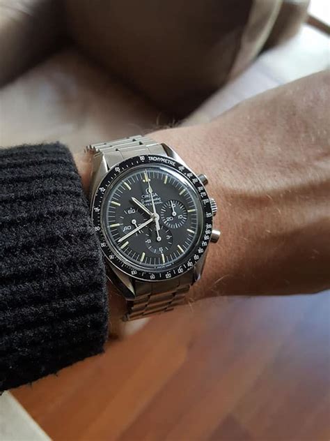 omega speedmaster wrist size|Omega Speedmaster professional lug to.